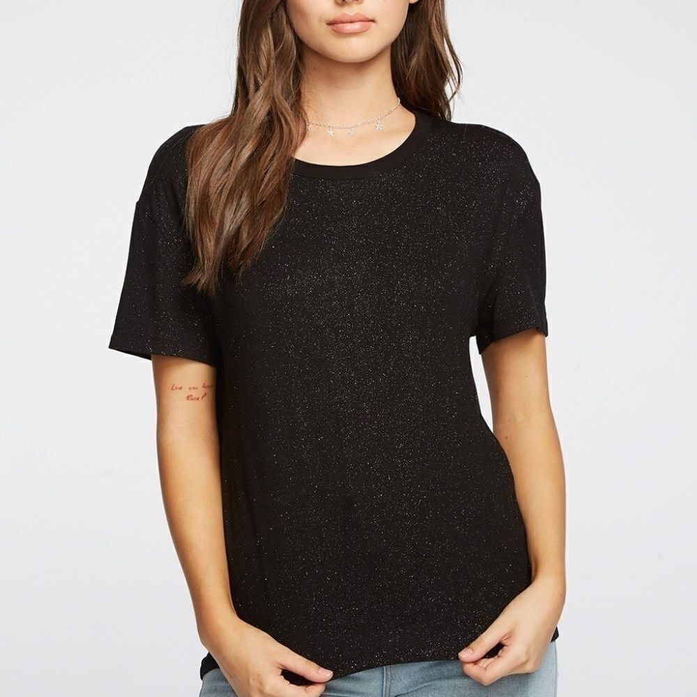 CHASER | Diamond Jersey Cropped Boxy Short Sleeve